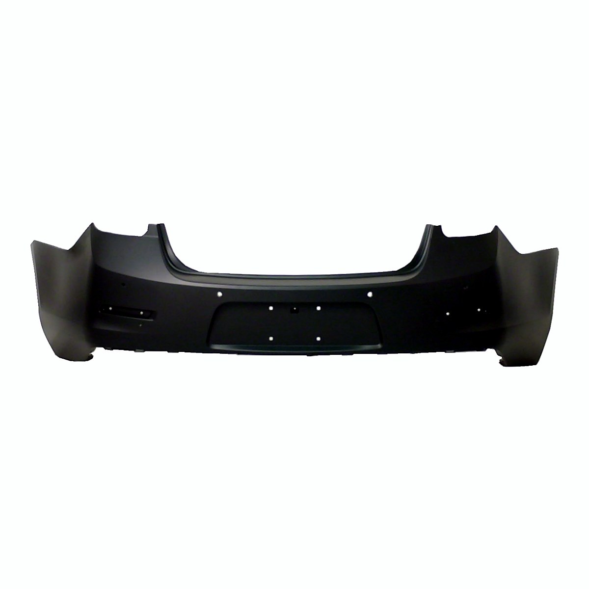 2013 Chevrolet Malibu Bumper Rear Primed With Park Assist Sensor/Camera Without Side Sensors_GM1100897