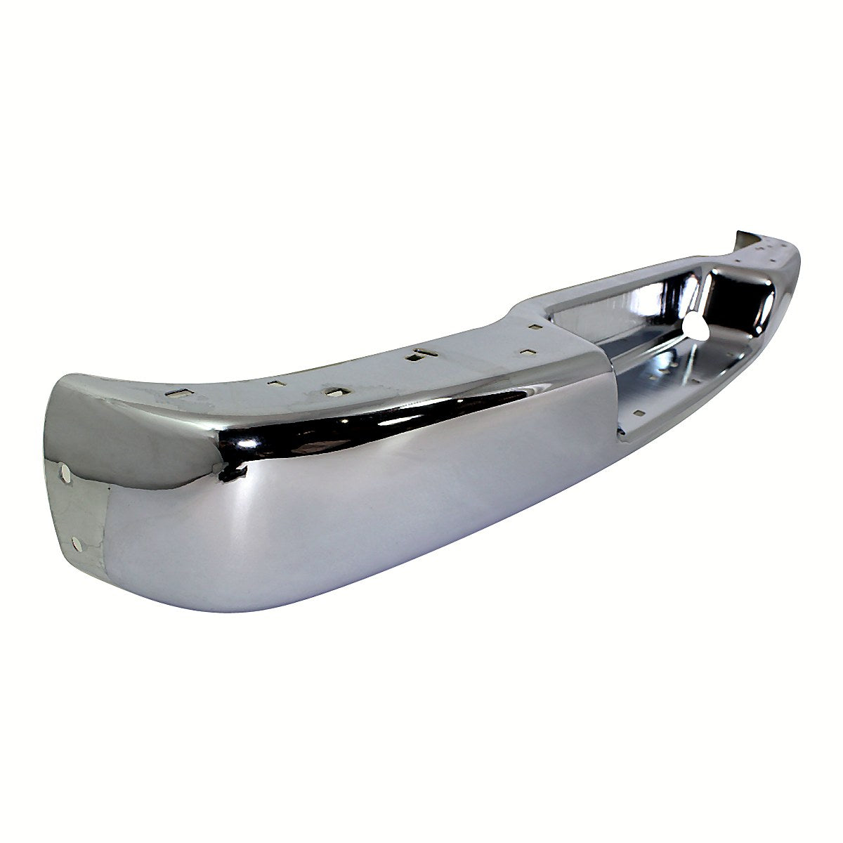 1996-2025 Chevrolet Van Express Bumper Face Bar Rear Chrome Without Sensor_GM1102397-2