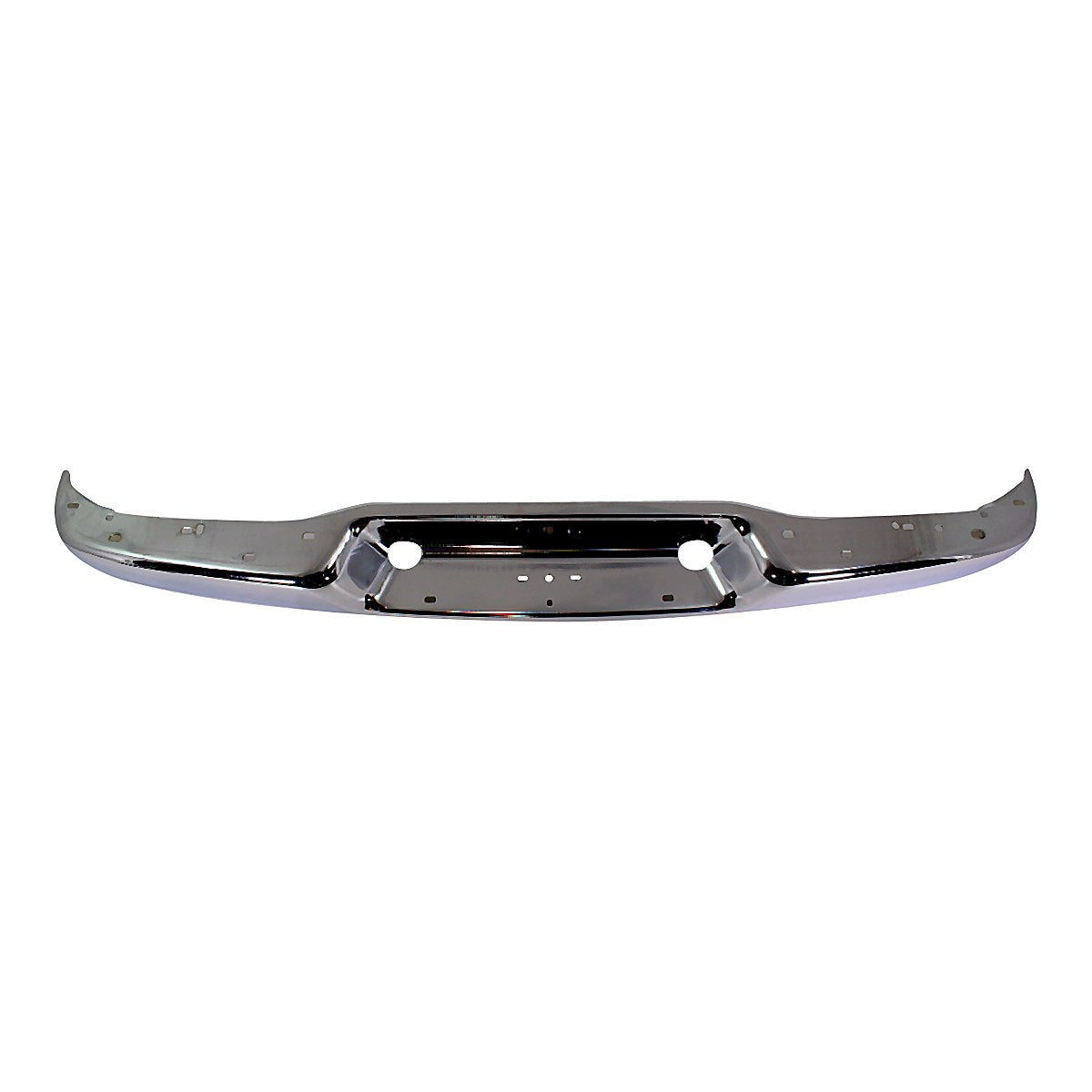 1996-2025 Chevrolet Van Express Bumper Face Bar Rear Chrome Without Sensor_GM1102397-4