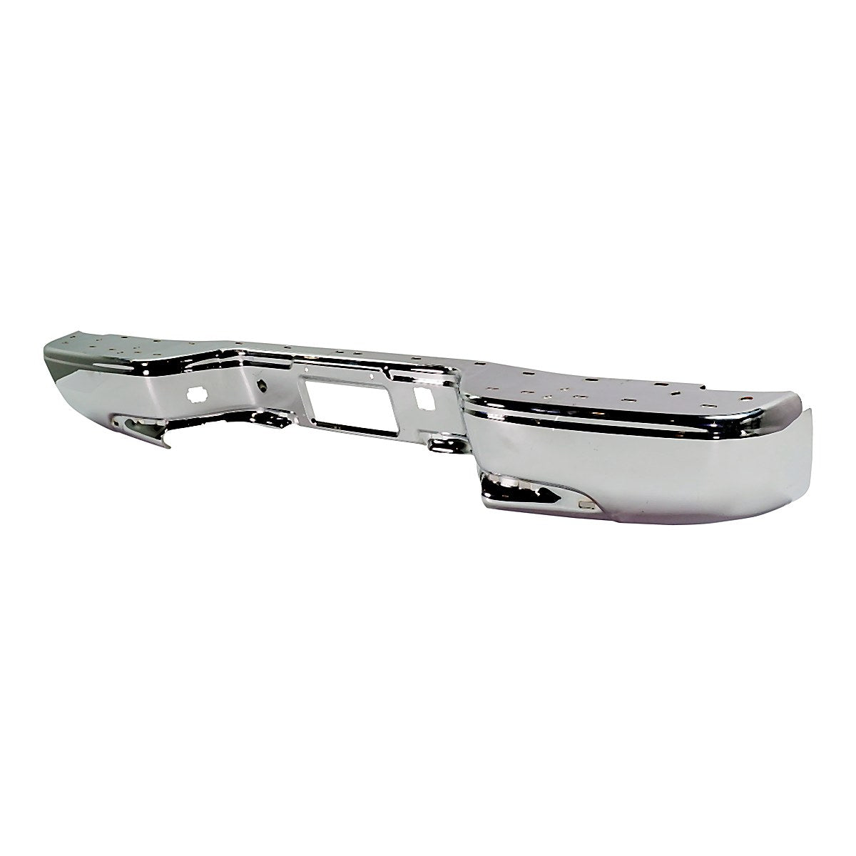 1999-2006 Chevrolet Silverado 1500 Bumper Face Bar Rear Chrome Fleet Side_GM1102411-3