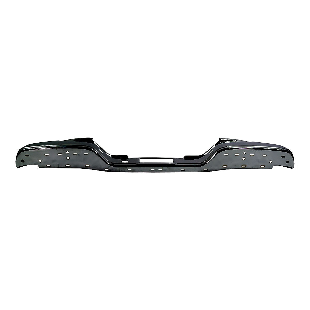 1999-2006 Chevrolet Silverado 1500 Bumper Face Bar Rear Chrome Fleet Side_GM1102411-5