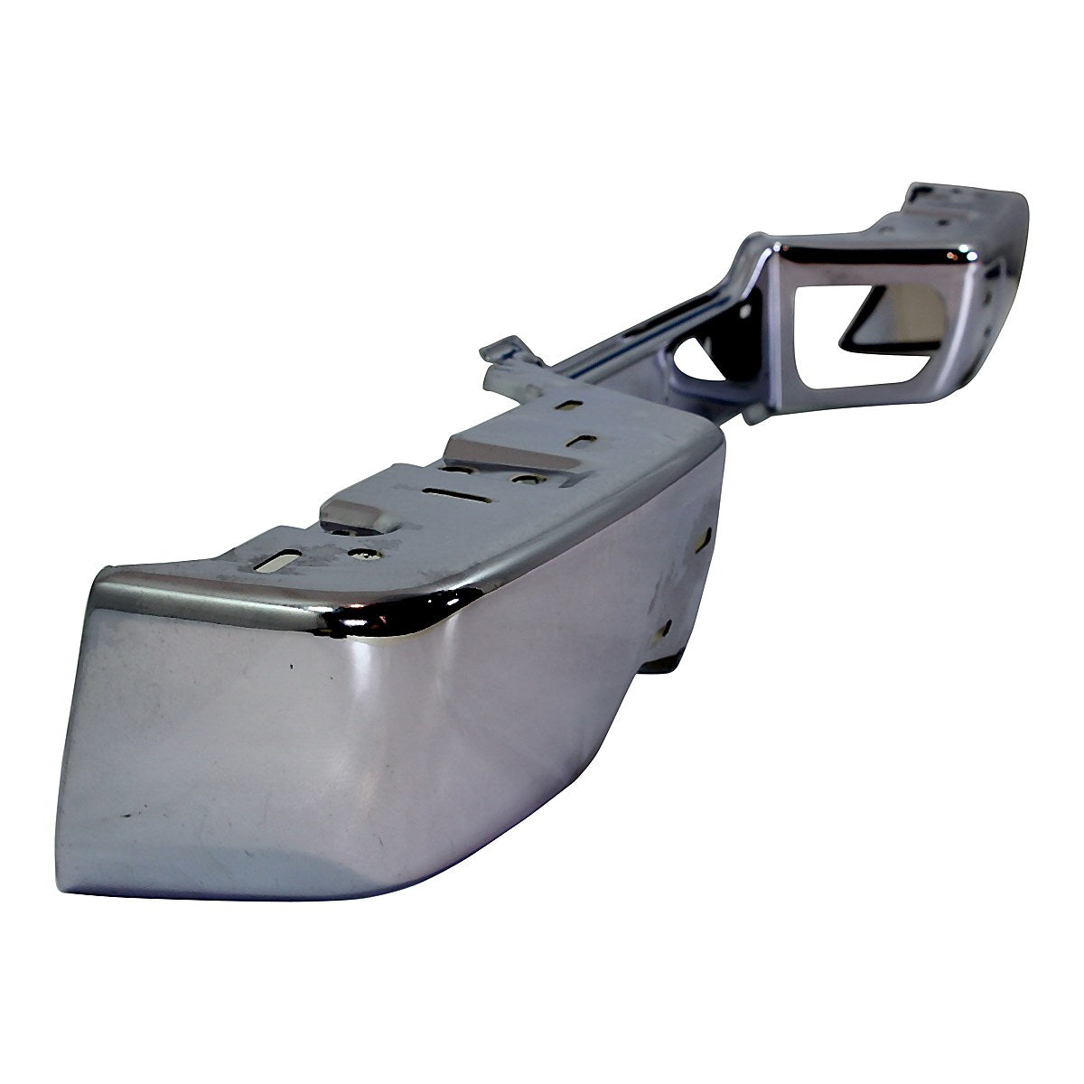 2004-2012 Chevrolet Colorado Bumper Face Bar Rear Chrome Without Tow Pkg_GM1102549-2