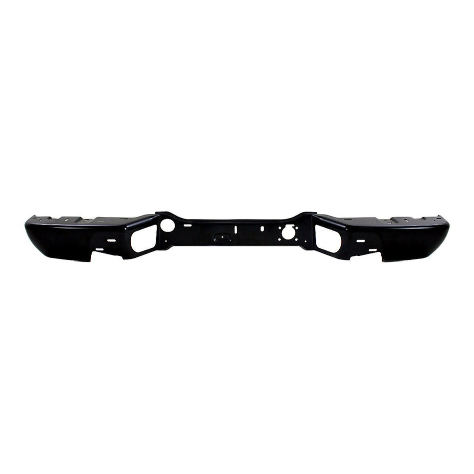 2004-2012 Chevrolet Colorado Bumper Rear Black Without Tow Pkg_GM1102550