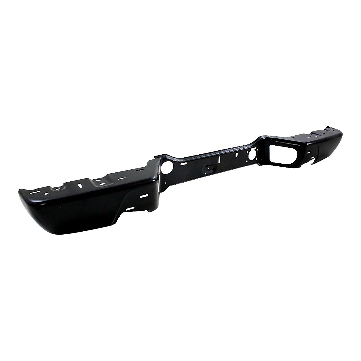 2004-2012 Chevrolet Colorado Bumper Rear Black Without Tow Pkg_GM1102550-3