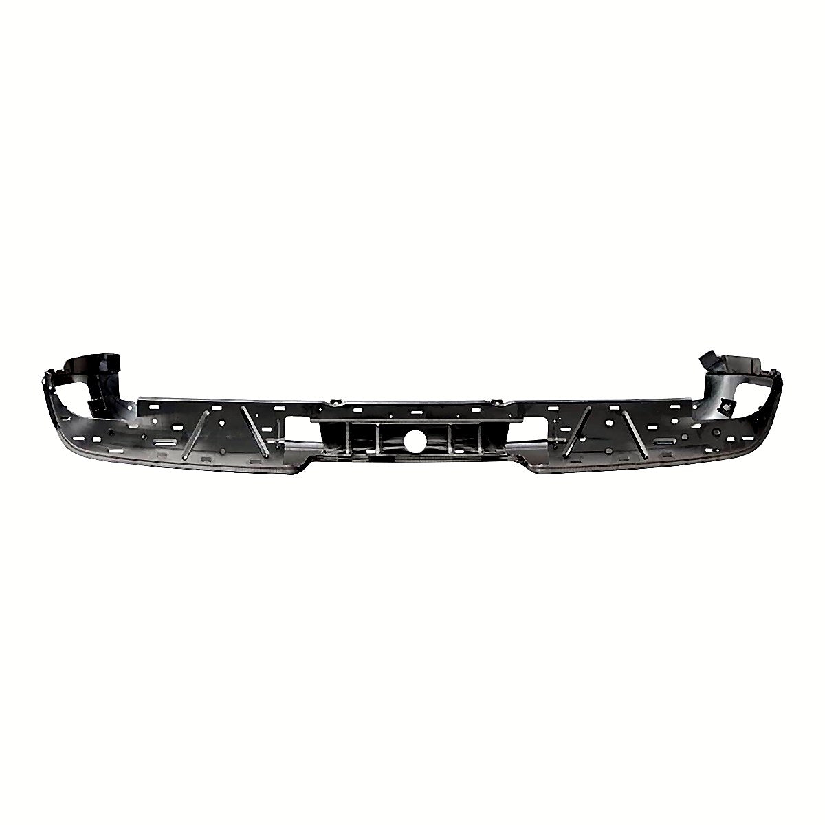 2019 Chevrolet Silverado 1500 Legacy Bumper Face Bar Rear Chrome With Corner Step/Sensor_GM1102557-4