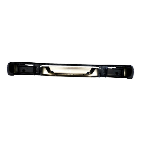 1996-2025 Chevrolet Van Express Bumper Rear Assy Chrome Without Sensor With Black Pads 03-25 / Fits 18-25 Without Blind Spot_GM1103142-4