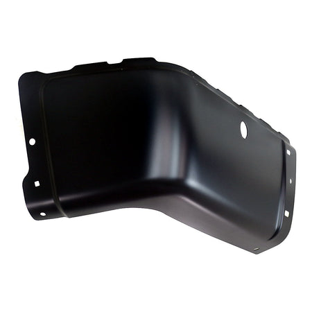 2007-2013 Chevrolet Silverado 1500 Bumper End Rear Driver Side Black With Sensor Hole Steel_GM1104148-3