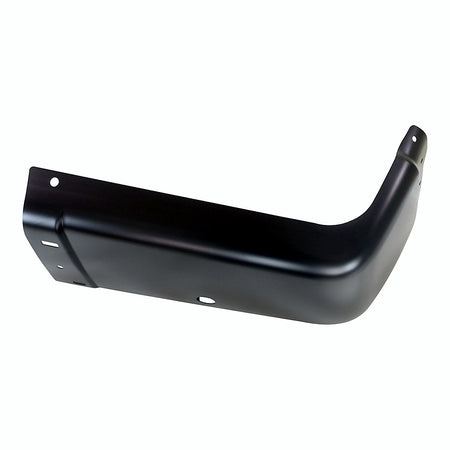 2007-2013 Chevrolet Silverado 1500 Bumper End Rear Driver Side Black With Sensor Hole Steel_GM1104148-4