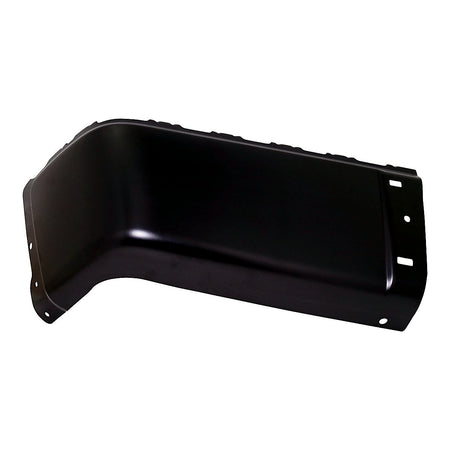 2007-2013 Chevrolet Silverado 1500 Bumper End Rear Driver Side Black Without Sensor Hole Steel 2500/3500 Series 07-10_GM1104151