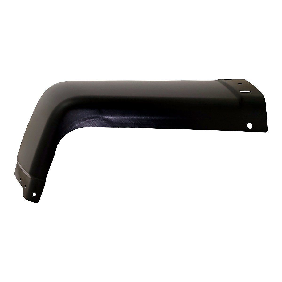 2007-2013 Chevrolet Silverado 1500 Bumper End Rear Driver Side Black Without Sensor Hole Steel 2500/3500 Series 07-10_GM1104151-3
