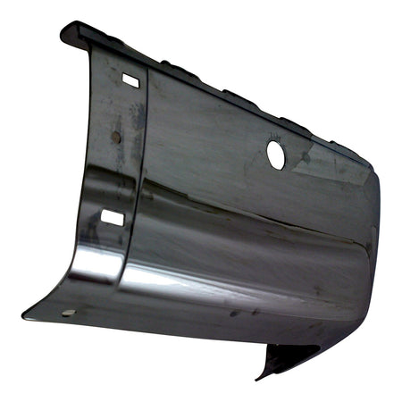 2007-2013 Chevrolet Silverado 1500 Bumper End Rear Passenger Side Chrome With Sensor_GM1105147-3