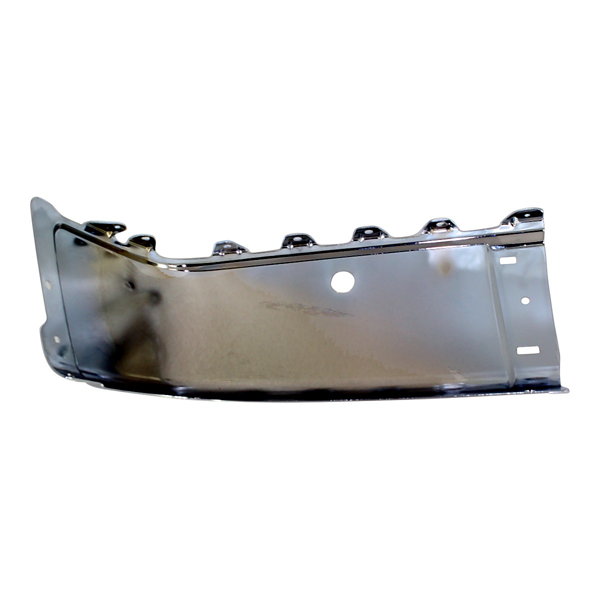 2007-2013 Chevrolet Silverado 1500 Bumper End Rear Passenger Side Chrome With Sensor_GM1105147-4