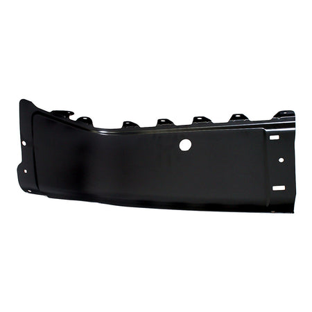 2007-2013 Chevrolet Silverado 1500 Bumper End Rear Passenger Side Black With Sensor Hole Steel_GM1105148-5
