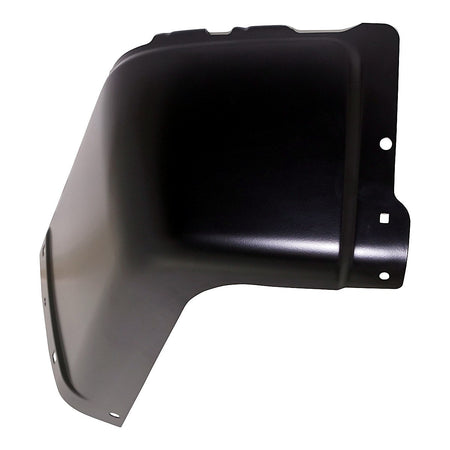2007-2013 Chevrolet Silverado 1500 Bumper End Rear Passenger Side Black Without Sensor Hole Steel 2500/3500 Series 07-10_GM1105151-2
