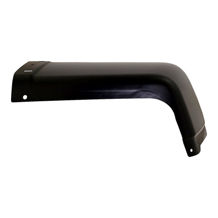 2007-2013 Chevrolet Silverado 1500 Bumper End Rear Passenger Side Black Without Sensor Hole Steel 2500/3500 Series 07-10_GM1105151-3
