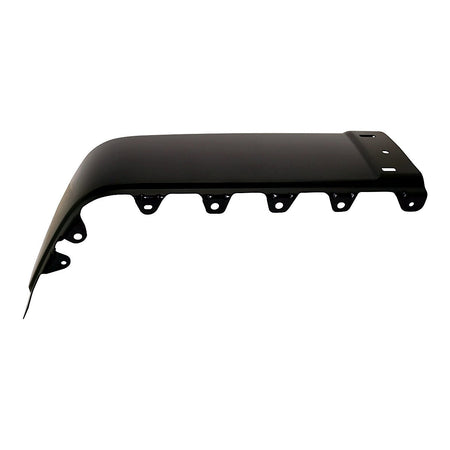 2007-2013 Chevrolet Silverado 1500 Bumper End Rear Passenger Side Black Without Sensor Hole Steel 2500/3500 Series 07-10_GM1105151-5