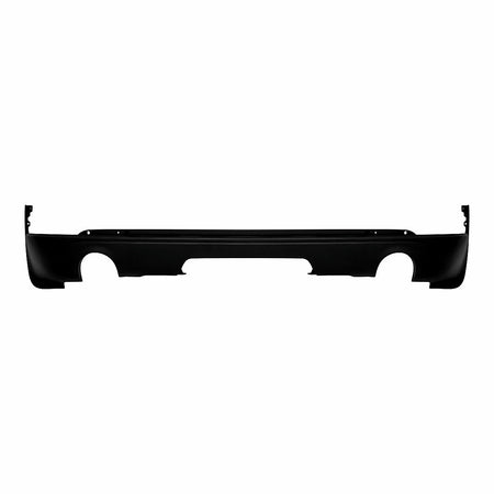 2013-2017 Chevrolet Traverse Bumper Rear Lower Dark Gray With Dual Exhaust Hole Without Tow Without Sensor_GM1115112