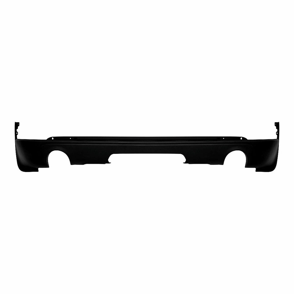2013-2017 Chevrolet Traverse Bumper Rear Lower Dark Gray With Dual Exhaust Hole Without Tow Without Sensor_GM1115112