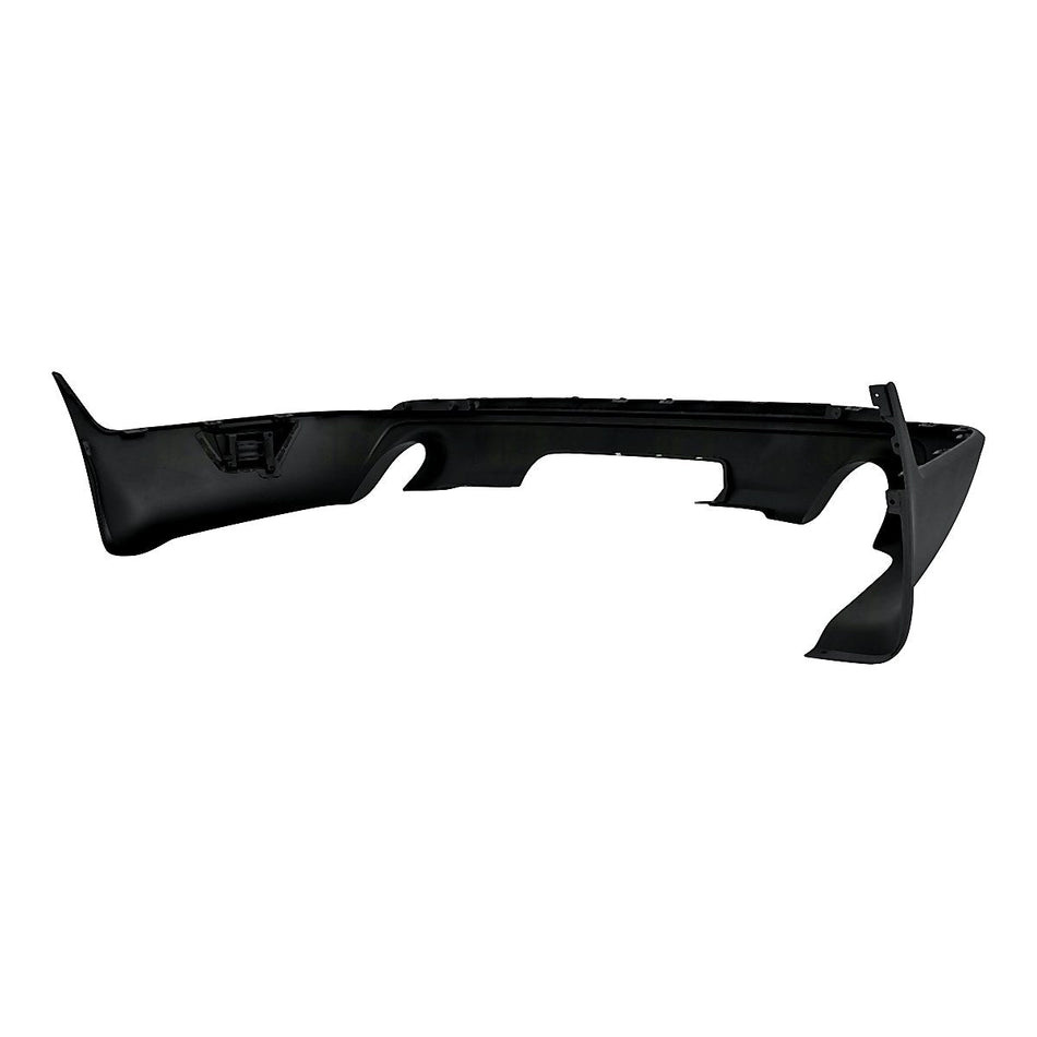 2013-2017 Chevrolet Traverse Bumper Rear Lower Dark Gray With Dual Exhaust Hole Without Tow Without Sensor_GM1115112-2
