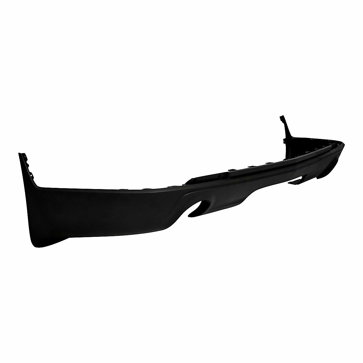 2013-2017 Chevrolet Traverse Bumper Rear Lower Dark Gray With Dual Exhaust Hole Without Tow Without Sensor_GM1115112-3