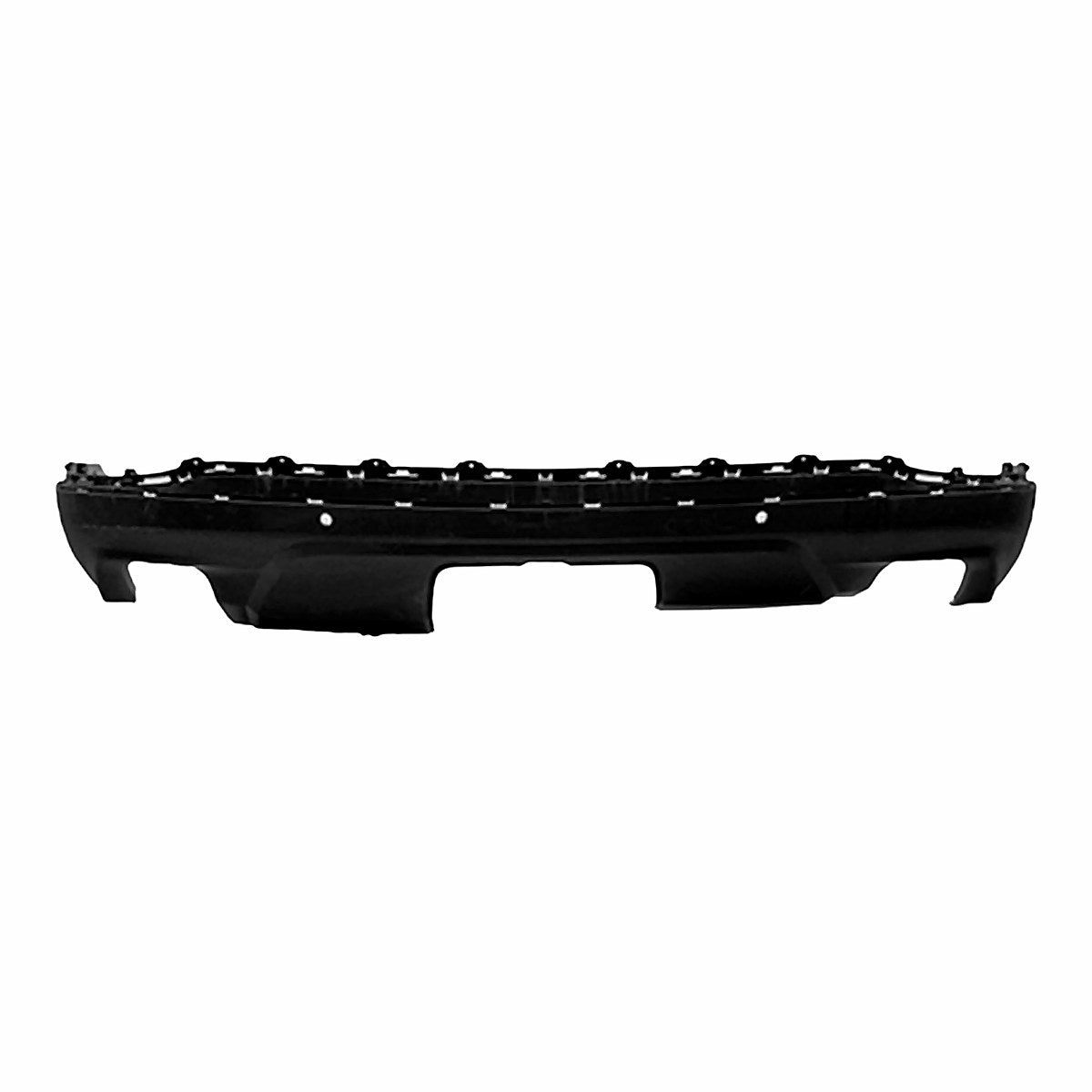 2018-2021 Chevrolet Equinox Bumper Lower Rear Textured With Sensor Hole With Dual Exhaust Cut Outs_GM1115142