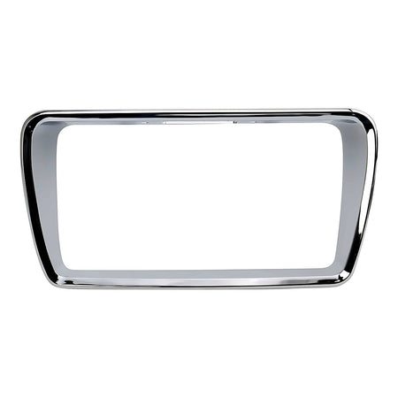 2008-2012 Chevrolet Malibu License Plate Bracket Rear Chrome – Front View (GM1168100)