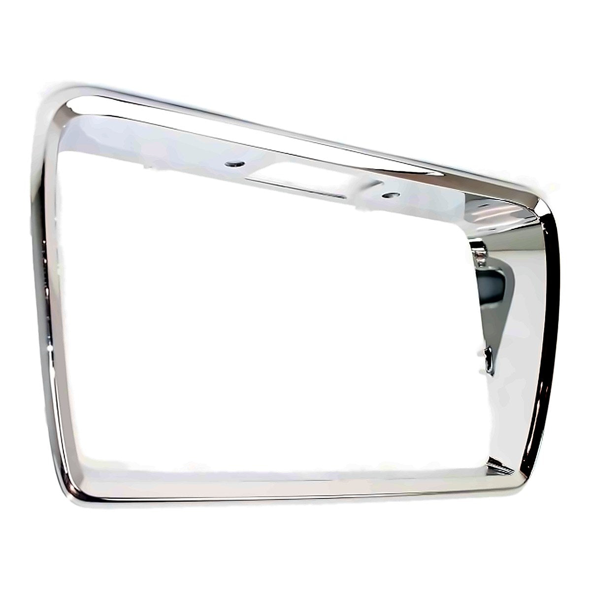 2008-2012 Chevrolet Malibu License Plate Bracket Rear Chrome – Angle View (GM1168100)