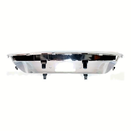 2008-2012 Chevrolet Malibu License Plate Bracket Rear Chrome – Detail View (GM1168100)