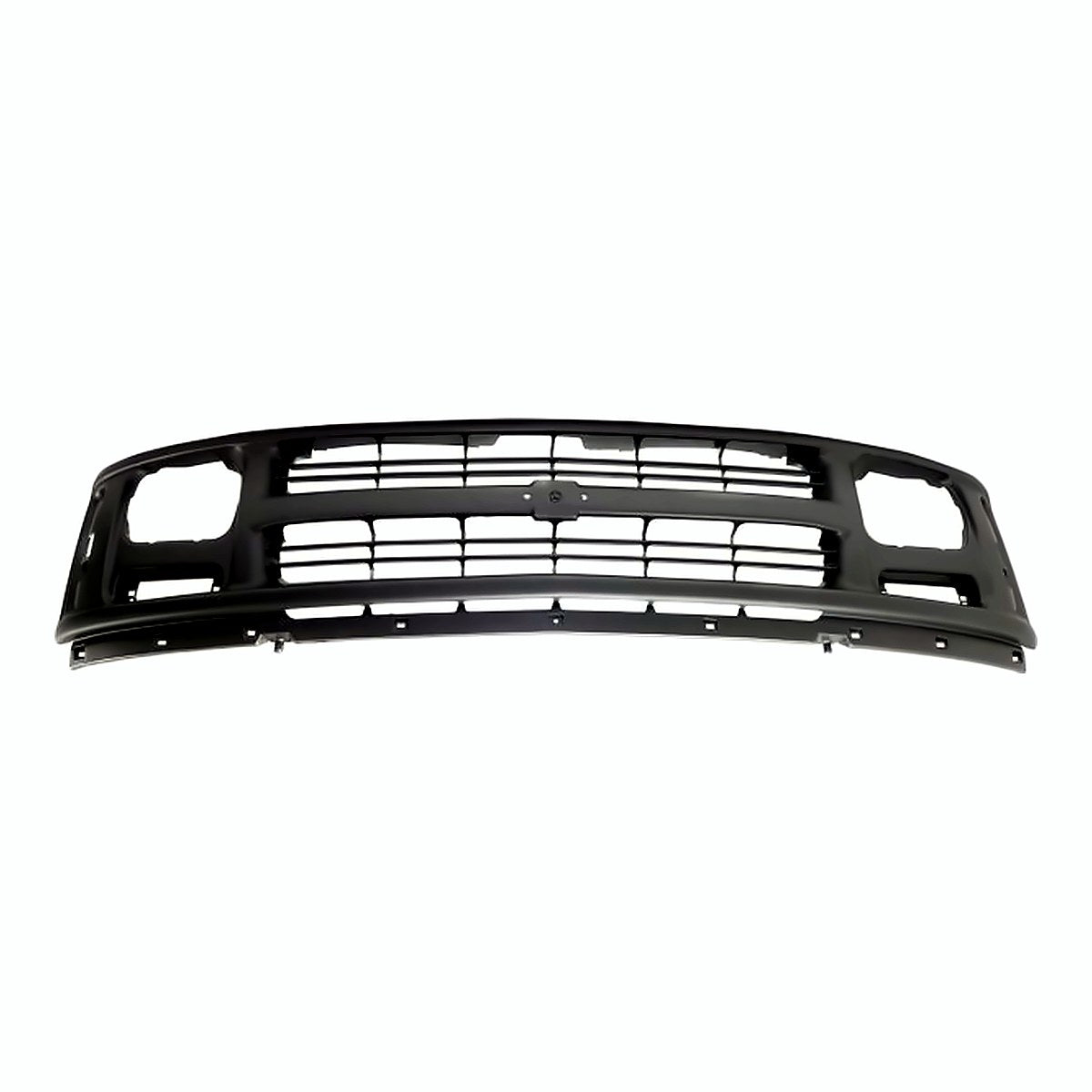 1996-2002 Chevrolet Van Express Grille Silver/Grey (Sealed Beam Headlamps) – Front View (GM1200384)