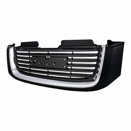 2002-2009 Gmc Envoy Grille Without Headlight Washer Hole Black/Chrome Sle – Side View (GM1200465)