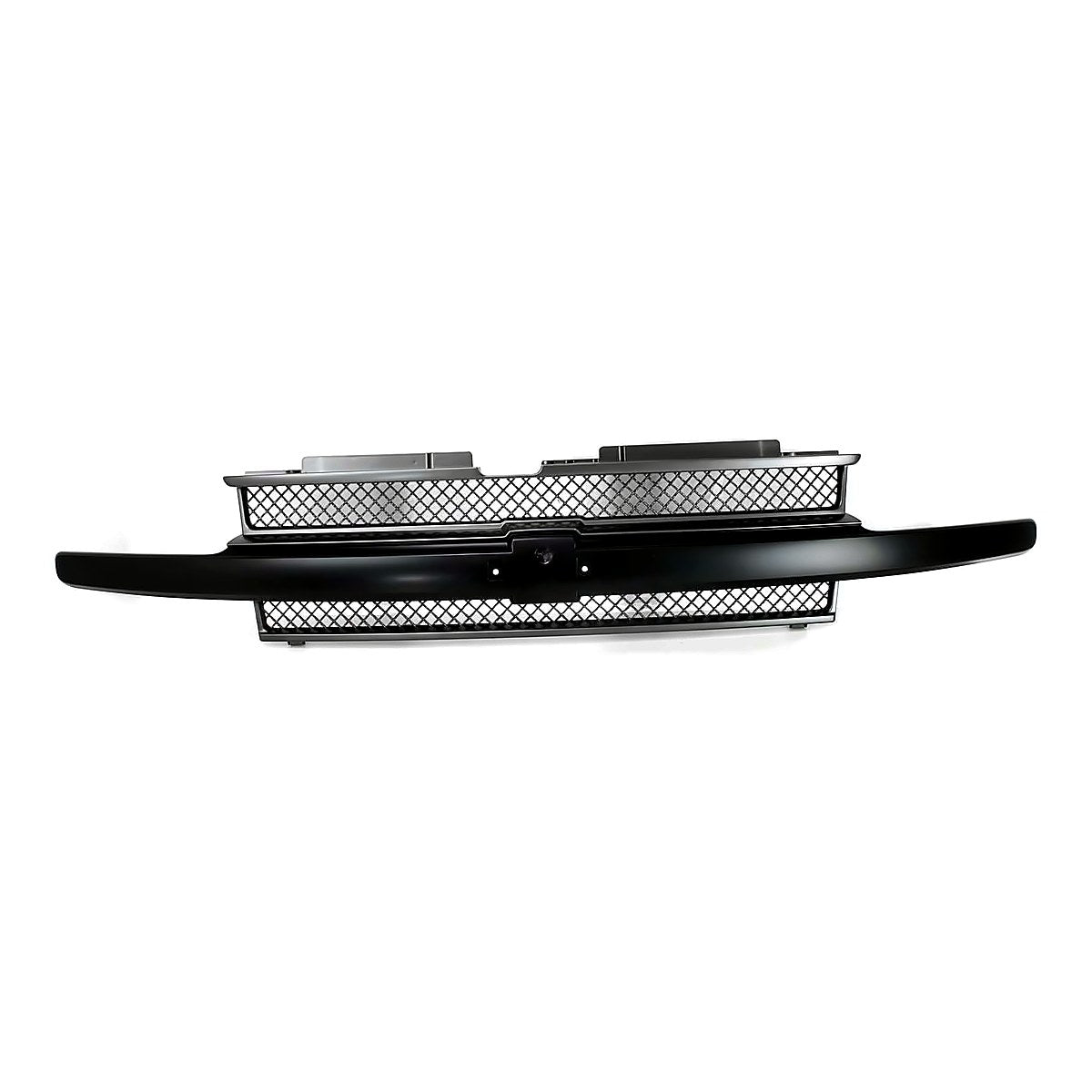 2002-2009 Chevrolet Trailblazer Grille With Black Mold Without H/L Washers – Front View (GM1200470)