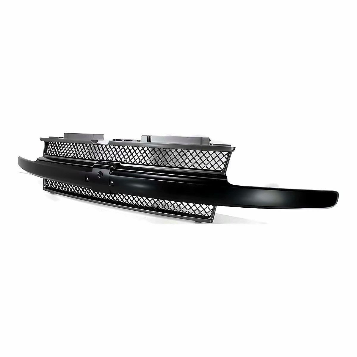 2002-2009 Chevrolet Trailblazer Grille With Black Mold Without H/L Washers – Side View (GM1200470)