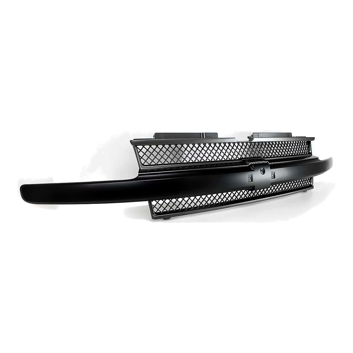 2002-2009 Chevrolet Trailblazer Grille With Black Mold Without H/L Washers – Side View (GM1200470)