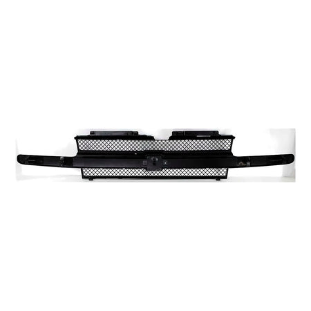 2002-2009 Chevrolet Trailblazer Grille With Black Mold Without H/L Washers – Back View (GM1200470)