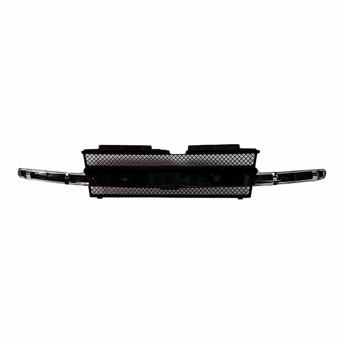 2002-2009 Chevrolet Trailblazer Grille Chrome/Black Without Washer Hole – Back View (GM1200477)