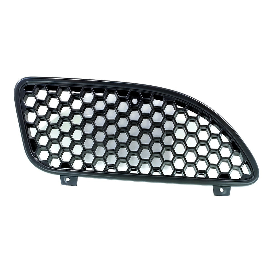2002-2005 Pontiac Grand_Am Grille Passenger Side Matte-Black Se – Front View (GM1200480)