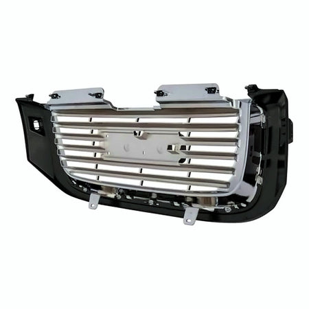 2002-2009 Gmc Envoy Grille Chrome/Black With Washer Hole – Back View (GM1200504)