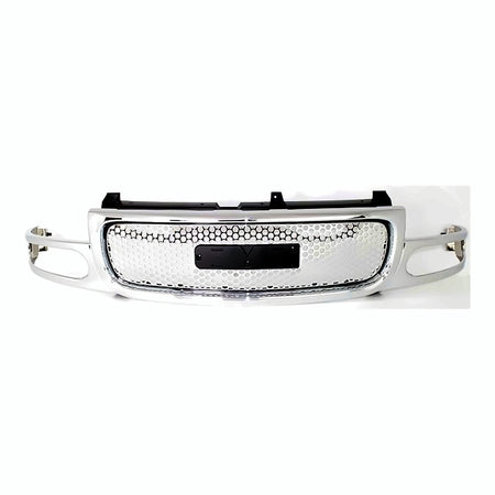 2003-2007 Gmc Denali 1500 Grille Assy (Chrome Slv) Denali – Front View (GM1200510)