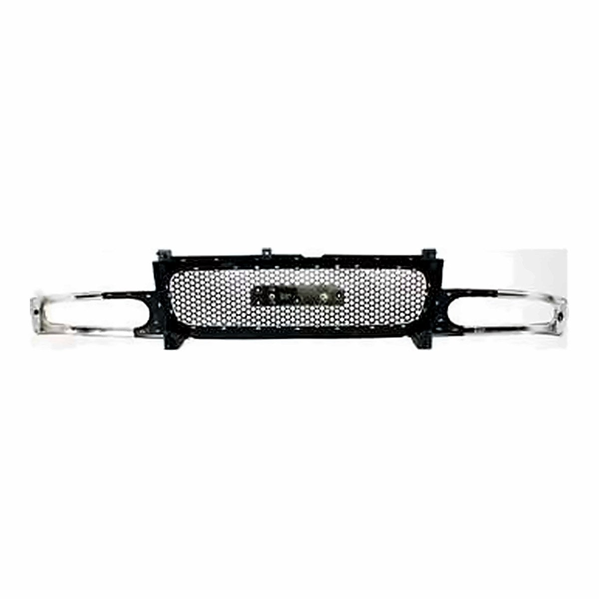2003-2007 Gmc Denali 1500 Grille Assy (Chrome Slv) Denali – Back View (GM1200510)