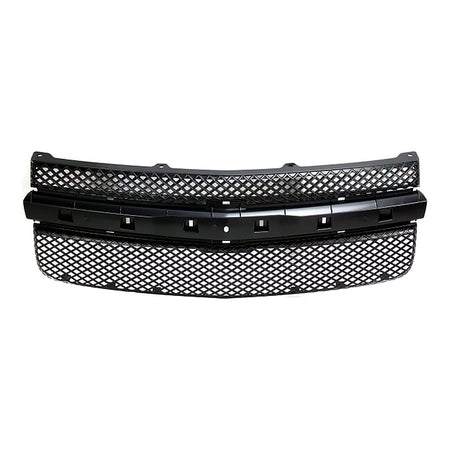 2005-2009 Chevrolet Equinox Grille Matt Dark Gray Without Center Moulding – Front View (GM1200527)