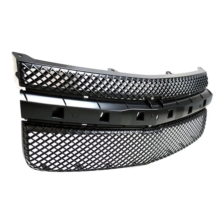 2005-2009 Chevrolet Equinox Grille Matt Dark Gray Without Center Moulding – Side View (GM1200527)