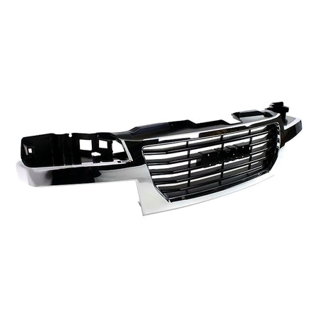 2004-2012 Gmc Canyon Grille Chrome Frontame With Black Center – Side View (GM1200530)