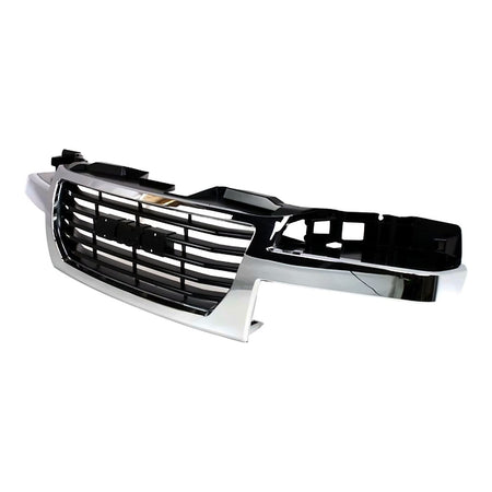 2004-2012 Gmc Canyon Grille Chrome Frontame With Black Center – Side View (GM1200530)