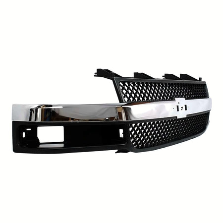 2003-2025 Chevrolet Van Express Grille Front Chrome/Black With Composite Headlight – Side View (GM1200535)