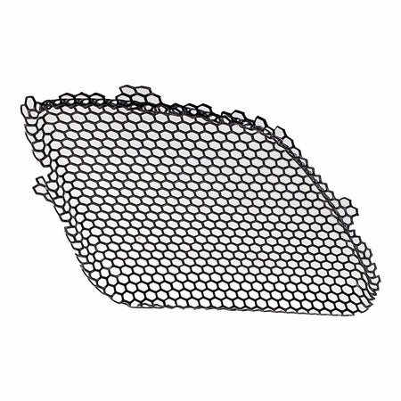 2005-2009 Pontiac G6 Grille Driver Side Upper (Inr) Black Steel Use With Gm1000731 Cover – Side View (GM1200539)
