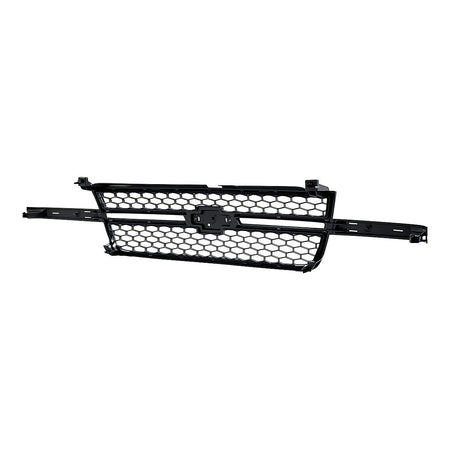 2005-2006 Chevrolet Silverado 1500 Grille Chrome Frontame With Gray Honrycomb O5 Ss/Center Bar Needs Wing Inserts – Back View (GM1200546)