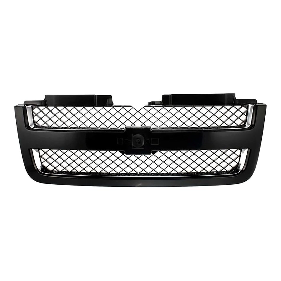 2006-2009 Chevrolet Trailblazer Grille Chrome Gray – Front View (GM1200549)