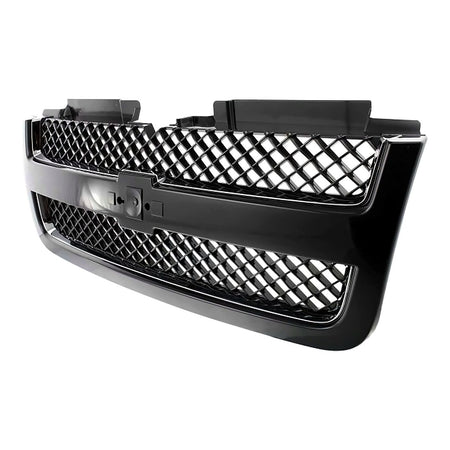 2006-2009 Chevrolet Trailblazer Grille Chrome Gray – Side View (GM1200549)