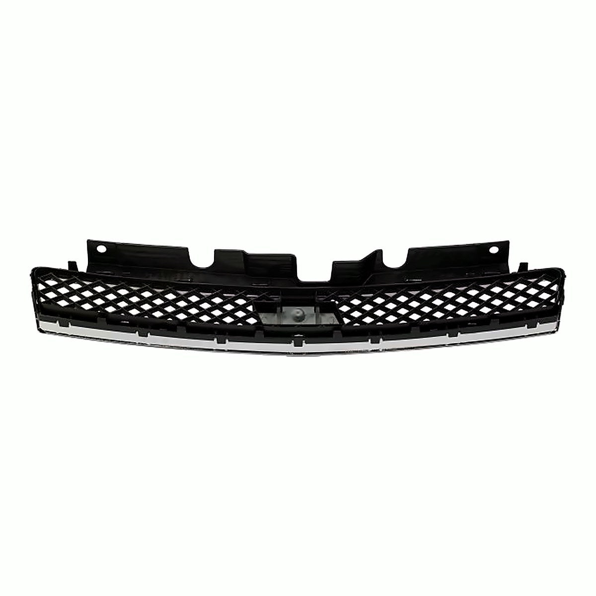 2006-2013 Chevrolet Impala Grille Chrome Frontame With Black Mesh Ss Model For 06-09/ Ls/Police Model 12-13 – Back View (GM1200551)