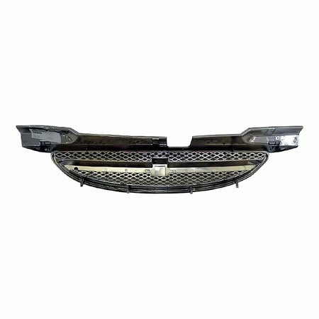 2004-2008 Chevrolet Aveo_Hatchback Grille Chrome/Black – Back View (GM1200559)